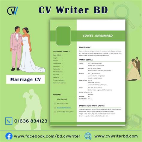 sininentuki.info:curriculum vitae for marriage