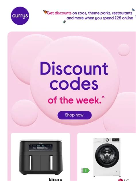 Currys Discount Code Dishwasher