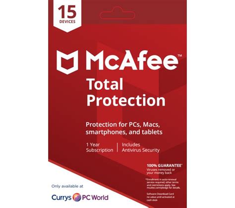 currys pc world mcafee antivirus