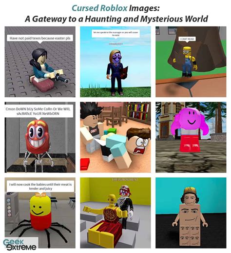 cursed roblox image - Roblox