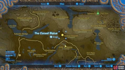 Cursed Statue Botw Location