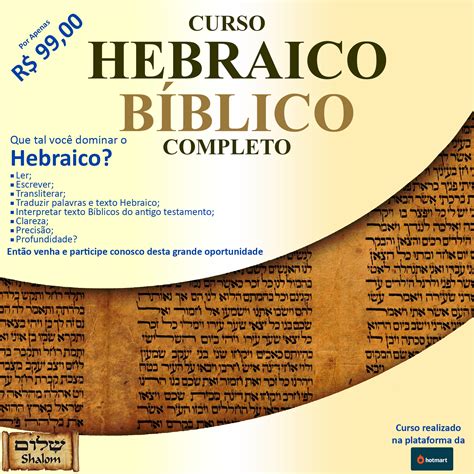 curso de hebraico biblico