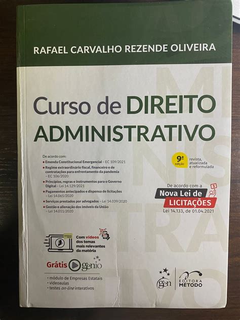 curso direito administrativo rafael oliveira