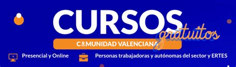 cursos gratuitos comunidad valenciana