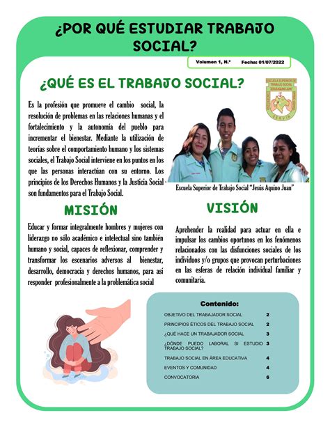 cursos relacionados con trabajo social