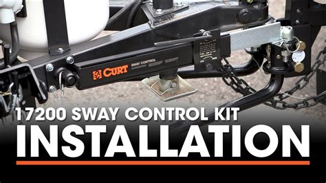 Curt Sway Control Instructions