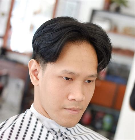 Curtain Bangs Men Undercut