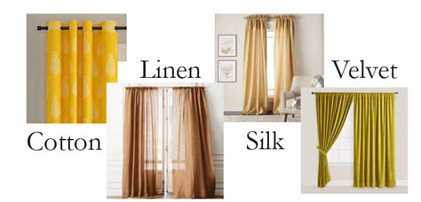 Curtain Material Types