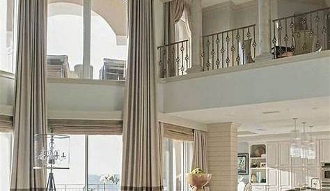 Curtains For 2 Story Living Room