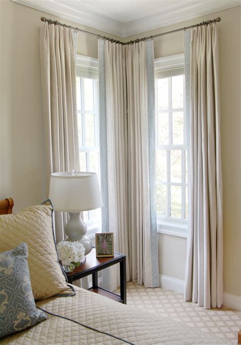 Curtains For Bedroom With Two Windows