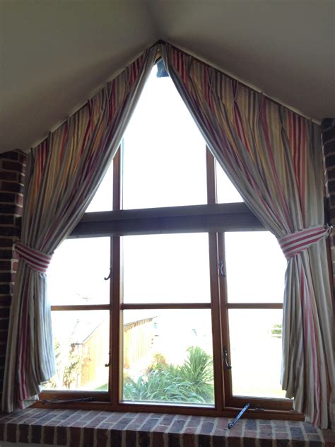 Curtains For Triangular Windows