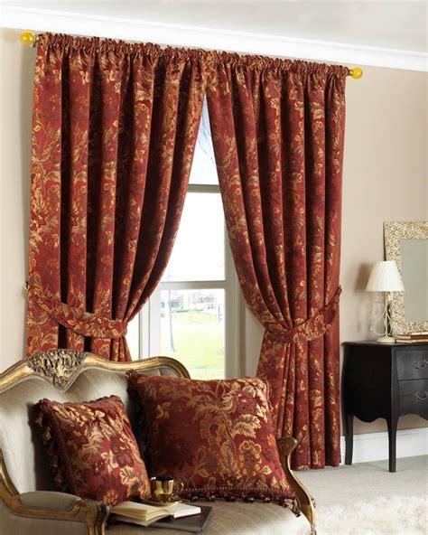 Curtains that are made from a heavy fabric