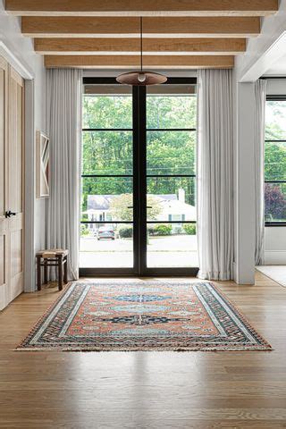 curtains touching floor