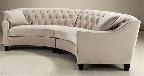 Review Of Curved Tufted Sofa Sectional For Living Room