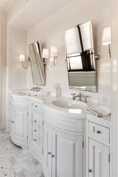 Curved Bathroom Vanities