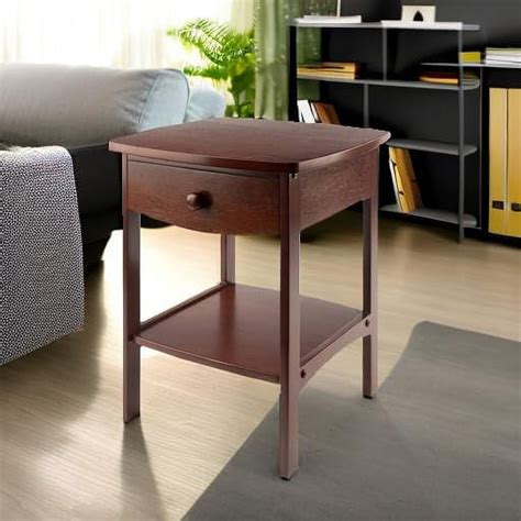 Curved Nightstand / End Table