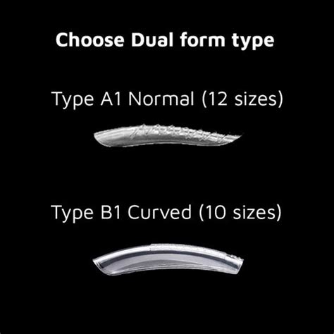 Curved Vs Flat Dual Forms