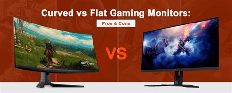 Curved Vs Flat Gaming Monitor