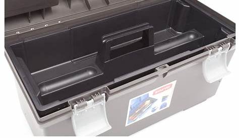 Tool Box Technician Case Organiser Free Carry Case Curver