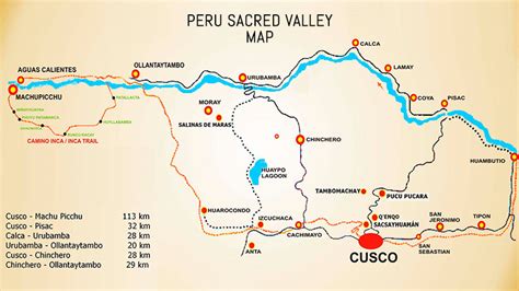 cusco sacred valley map