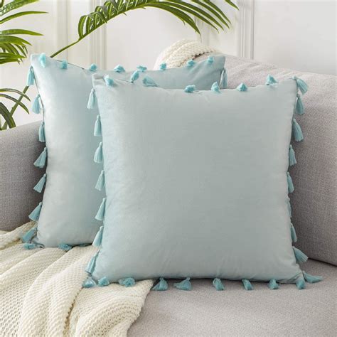 Incredible Cushion Cover On Blue Sofa 2023
