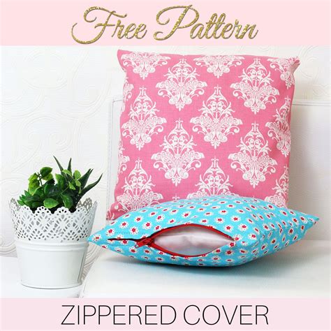 Cushion Cover Zip Pattern