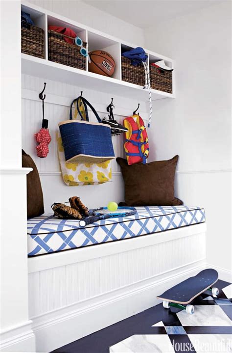 Cushion Mudroom Bench