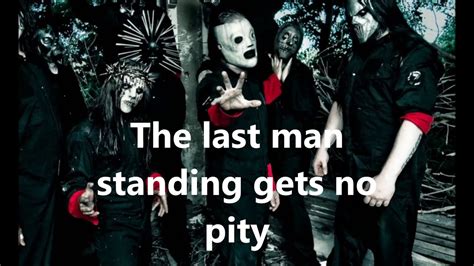 custer slipknot lyrics live