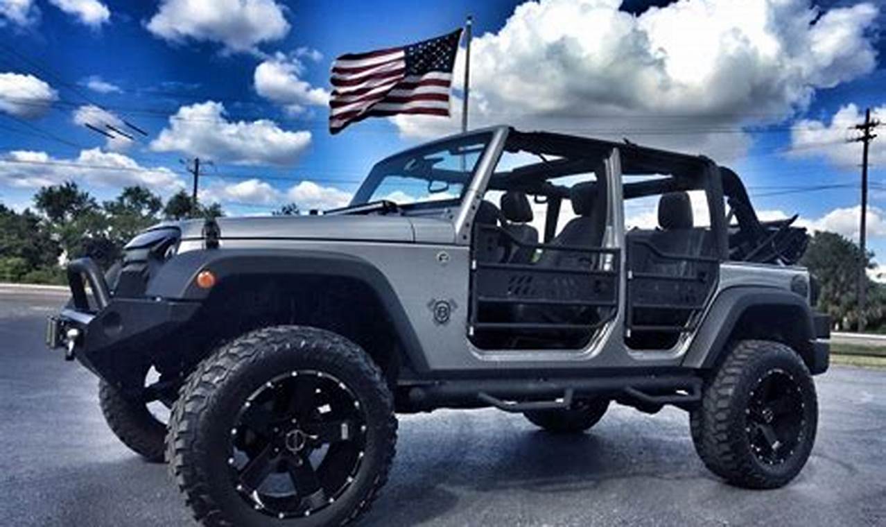 custom jeep unlimited for sale