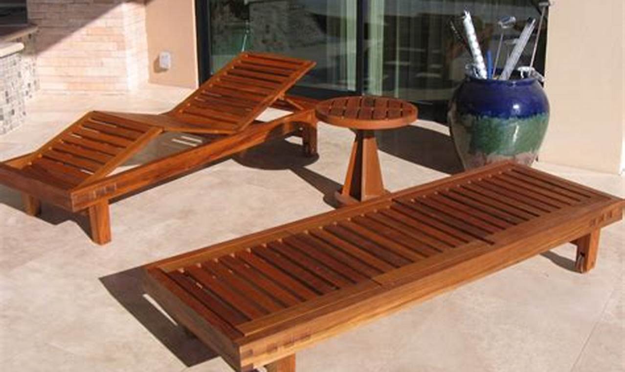 custom made teak wood furniture