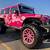 custom pink jeep wrangler
