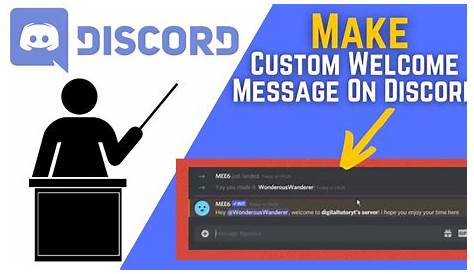 How to customize your Welcome Messages in Discord using Mee6's Welcome