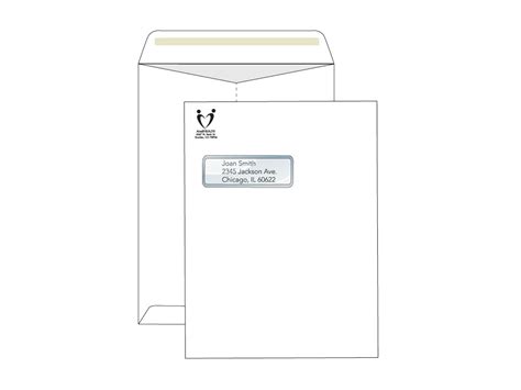 custom 9x12 window envelopes