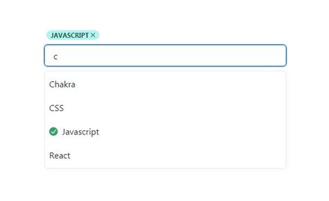 Custom Autocomplete In React Js