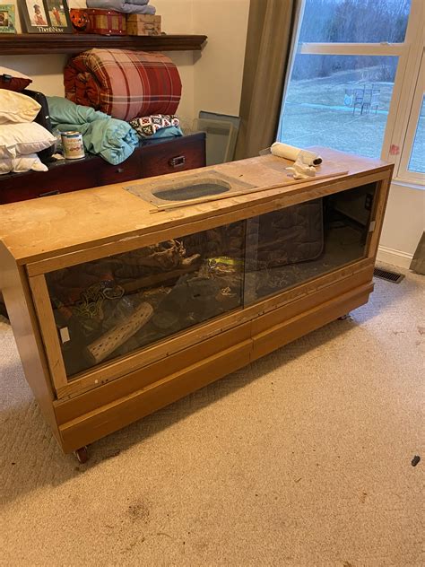 custom ball python enclosure