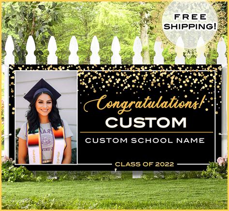 Custom Banner Graduation