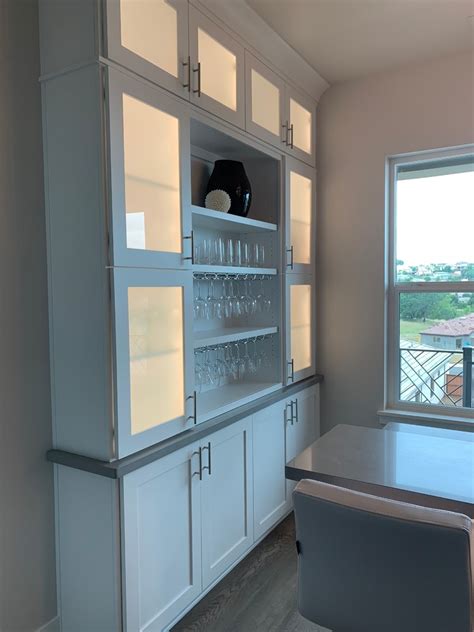 Custom Bar Hutch
