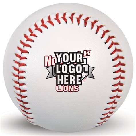 custom baseballs with logo
