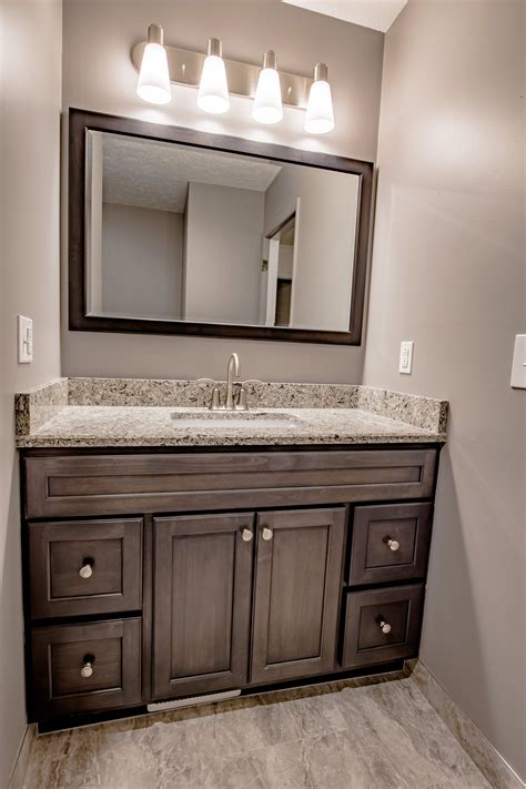 Custom Bathroom Vanities Brown