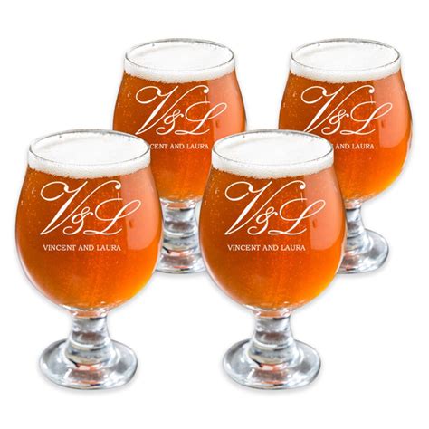 custom belgian beer glasses