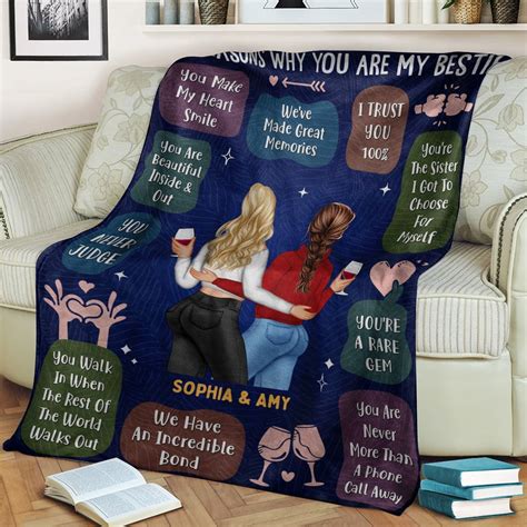 Custom Best Friend Blanket
