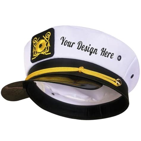 custom boat captain hat