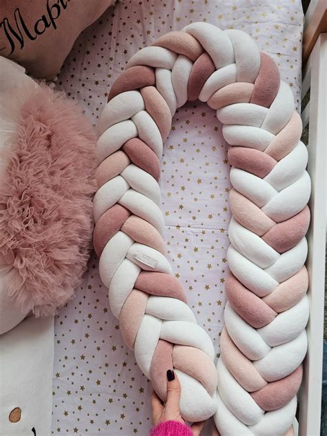 Custom Braided Crib Bumper