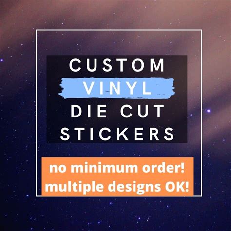 custom bumper stickers no minimum
