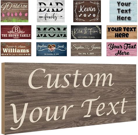 Custom Decor Signs