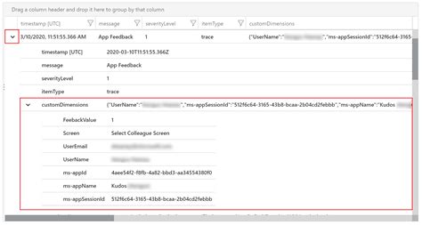 Custom Dimensions Application Insights C