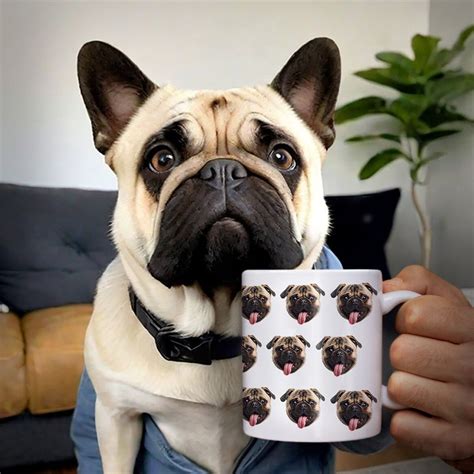 Custom Dog Face Mug