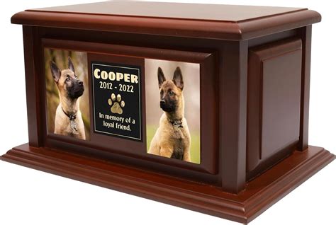 Custom Dog Urn Box