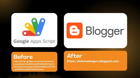 Panduan mengubah domain google script menjadi blogger
