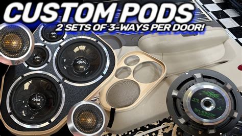 custom door speaker pods